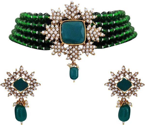 Green choker Necklace