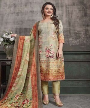 Unstitched Printed Suited(3piece)