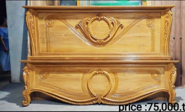 Looking for the best in wooden furniture? Look no further than Segun Wooden Almira and Bed