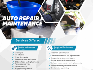 Auto Repair & Maintenance Diagnostics Check service