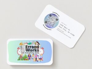 ErrandWorks.me Biz Boosting Business Cards (100 ct)