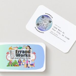 ErrandWorks.me Biz Boosting Business Cards (100 ct)