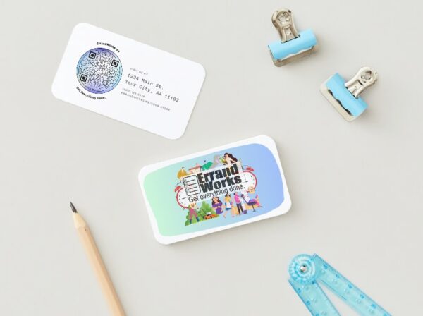 ErrandWorks.me Biz Boosting Business Cards (100 ct)