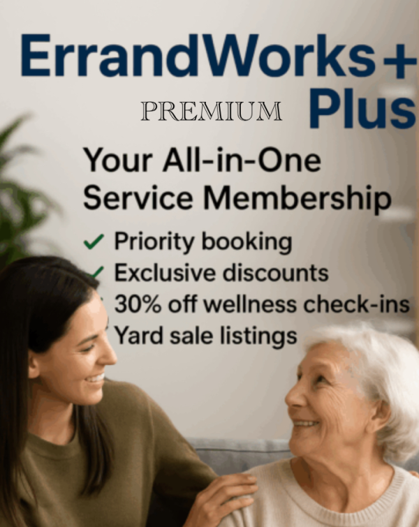ErrandWorks - Premium Plus Membership